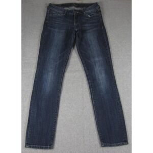 Lucky Brand Lolita Skinny Jeans Womens 4/27 Dark Wash Blue Denim Stretch READ